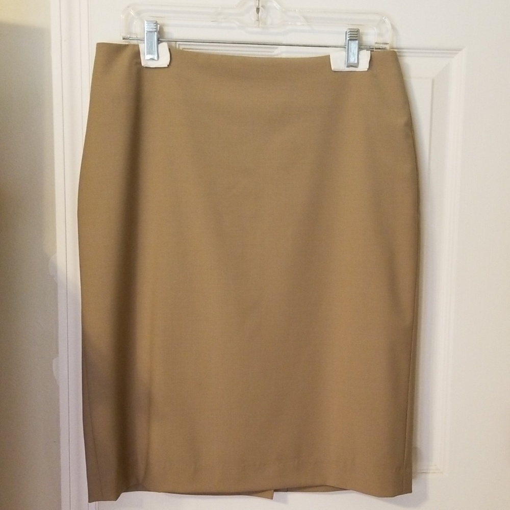 Wool blend skirt